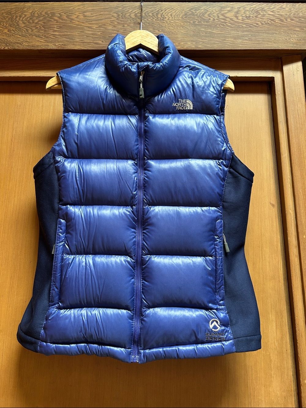 The North Face Women’s Navy Blue Quilted Down Vest